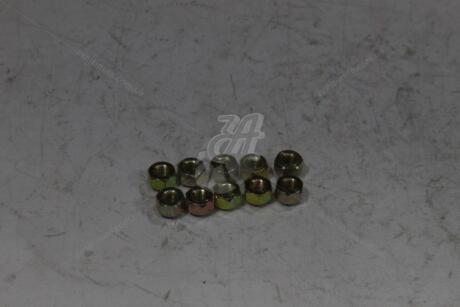 Гайка колеса 12х1,5х16 цинк 412/2140 (конус) відкрита ключ 22 (кратно 10) BS AUTO Метизи Метиз '4023101040