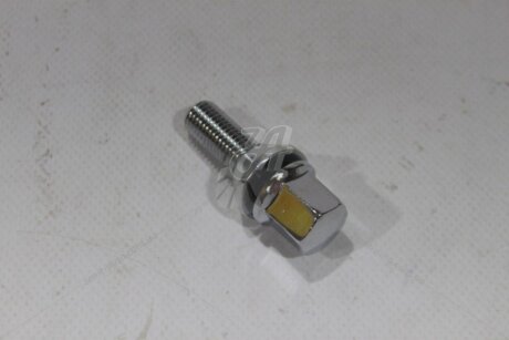 Болт колеса 12х1,5х28 хром підстроювальний конус ключ 17 BS AUTO Метиз 'B2528LFCCR