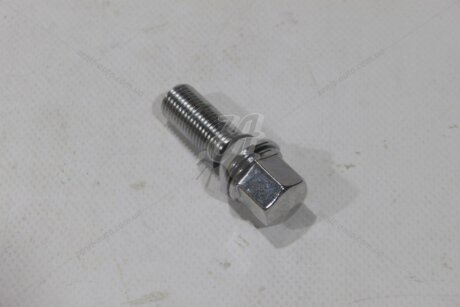 Болт колеса 14х1,5х32 хром підстроювальний конус під ключ 17 BS AUTO Метиз 'B4532LFCCR