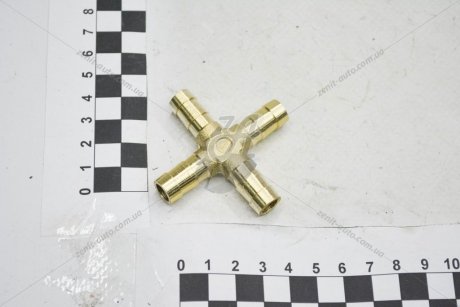 Крестовина соединительная (трубка) 10мм бронза Метизы Метиз 'F527 (фото 1)