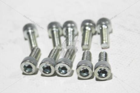 Болт 6х16 внутр шестигранник (8,8 ПР) (цинк) (кратно 10) BS AUTO Метиз 'HSHCS616W