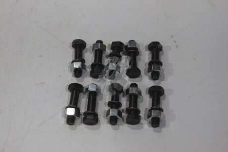 Болт 10х1,25х42,5 п/осі лівої 2101 довгий у зборі (кратно 10) BS AUTO Метизи Метиз 'KIT7