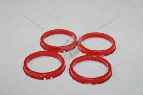 Кольца центровочные 69,1-60,1 термопластик (к-т 4шт) BS Auto Метиз 'RC691601