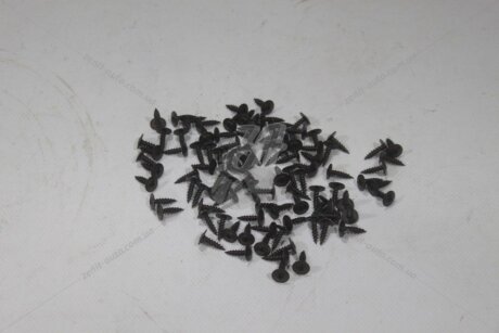 Саморіз 4х16 на підкрилки чорний (кратно 100) BS AUTO Метиз 'STS16B