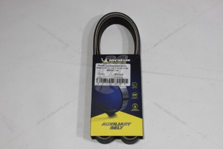 Ремінь поліклиновий (тефлон) Skoda Octavia (III,IV) 1.6, 2.0d/ Audi A4 (B8,B9) 2.0d MICHELIN '6PK1025