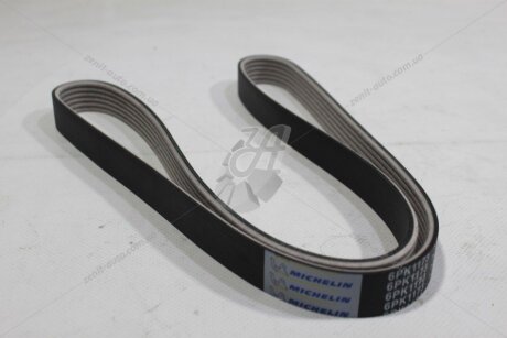 Ремінь полікліновий (тефлон) Infiniti FX 35 (03-06) 3.5i/ Renault Duster (19-) 1.5d/ Mini Cooper (14-) MICHELIN '6PK1173