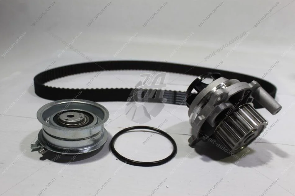 Комплект ремня ГРМ (+ помпа) VW Golf (IV,V,VI), Caddy III 1.6i/ Skoda Octavia (I,II) 1.6i MICHELIN 'FMW10489 (фото 1)