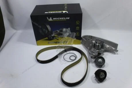 Комплект ременя ГРМ (+ помпа) Fiat Ducato (06-)/ Iveco Daily (III,IV,V,VI) 2.3d (FMW10592) MICHELIN 'FMW10592