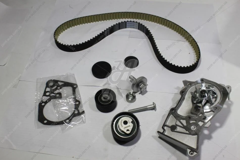 Комплект ременя ГРМ (+ помпа) Renault Megane (II,III), Scenic (II,III), Clio III, Twingo II 1.6i 16V (FMW20671) MICHELIN 'FMW20671 (фото 1)