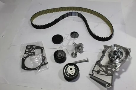 Комплект ременя ГРМ (+ помпа) Renault Megane (II,III), Scenic (II,III), Clio III, Twingo II 1.6i 16V MICHELIN 'FMW20671