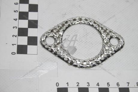 Прокладка приемной трубы (штанов) 2110/1118/2170/2190 (1,6) треугольная (с гермет) Минск 00-00000682