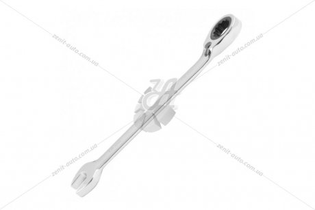 Ключ рожково-накидной 18мм с трещеткой и реверсом угол 15 MOLDER MT59018 (фото 1)