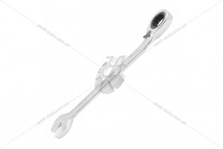 Ключ рожково-накидной 19мм с трещеткой и реверсом угол 15 MOLDER MT59019 (фото 1)