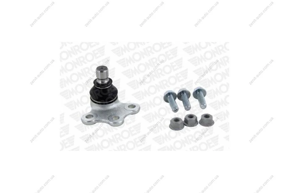 Опора шаровая передняя нижняя Citroen C3 II (SC_) 09-, C3 III (SX) 16-/PEUGEOT 2008 I (CU_) 13- MONROE L38521 (фото 1)