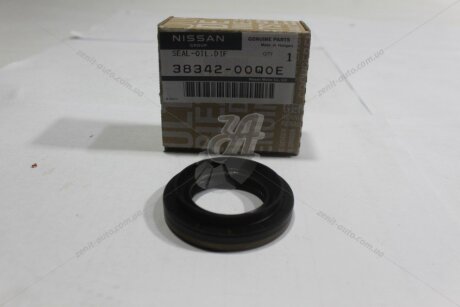 Сальник МКПП прав напівосі Qashqai (14-) 1,5d MT NISSAN '3834200Q0E