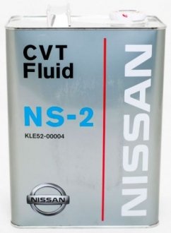 Олива CVT Fluid NS-2 сінтетика (4л) (KLE52-00004) NISSAN KLE5200004