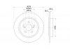 Диск тормозной задний Corolla (E15,E18) (06-) NISSHINBO ND1133K (фото 1)