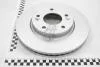 Диск тормозной передний Hyundai Tucson/Kia Sportage 2.0, 2.7 (04-) NISSHINBO ND6023K (фото 1)