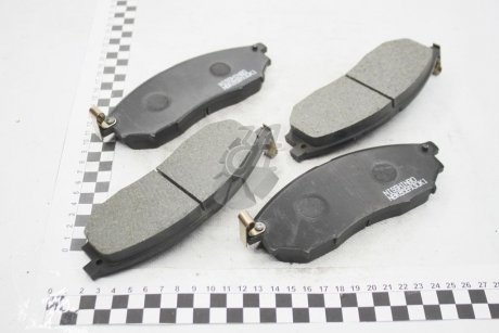 Колодки тормозные дисковые передние Renault Koleos/Nissan Qashqai 1.6, 2.0, 2.5 (07-) NISSHINBO NP2006 (фото 1)