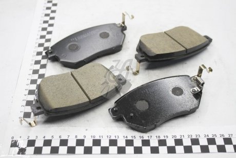 Колодки тормозные дисковые передние Nissan Murano, Qashqai 2.5, 3.5 (07-) NISSHINBO NP2024