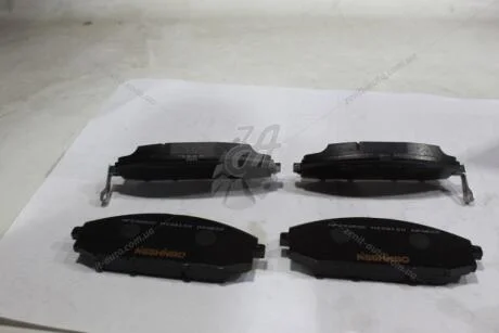 Колодки тормозные дисковые передние Nissan Patrol 3.0, 4.2, 4.8 (00-) (NP2026) (NP2026SC) NISSHINBO 'NP2026SC