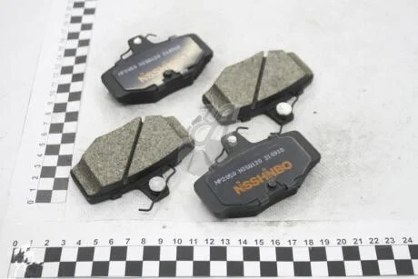Колодки гальмівні дискові задні Nissan Almera 1.5, 2.2 (03-) NISSHINBO NP2050
