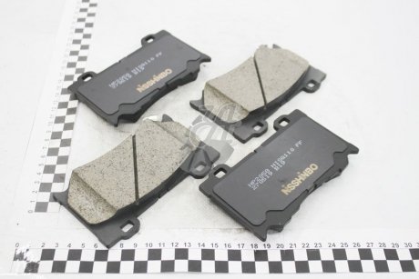 Колодки тормозные дисковые передние Infiniti FX, Q50, Q70, QX70 3.7 (08-) NISSHINBO NP2058