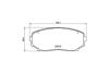 Колодки тормозные дисковые передние Mitsubishi Pajero Sport III KS_ (15-) NISSHINBO NP3037SC (фото 2)