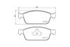 Колодки гальмівні дискові передні Strong Ceramic Ford Kuga II (12-), Ford Focus III (10-) NISSHINBO NP5074SC (фото 3)