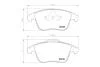 Колодки тормозные дисковые передние Ford Galaxy (06-15)/Mondeo (07-15)/S-Max (06-14)/Citroen C5(01-)/Peugeot 407 SW (04-10) NISSHINBO NP5077 (фото 1)