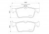 Колодки тормозные дисковые задние Ford Kuga (12-)/Mondeo (14-)/Ford Edge (15-) NISSHINBO NP5081 (фото 1)