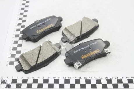 Колодки тормозные дисковые задние Chevrolet Malibu/Opel Insignia 1.8, 2.0, 2.4 (08-) NISSHINBO NP6038