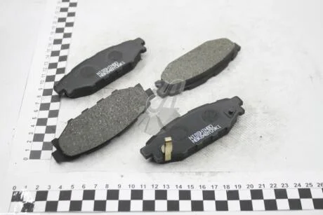 Колодки гальмівні дискові задние Subaru Forester, Impreza, Legacy, Outback 2.0, 2.2, 2.5 (03-) NISSHINBO NP7006