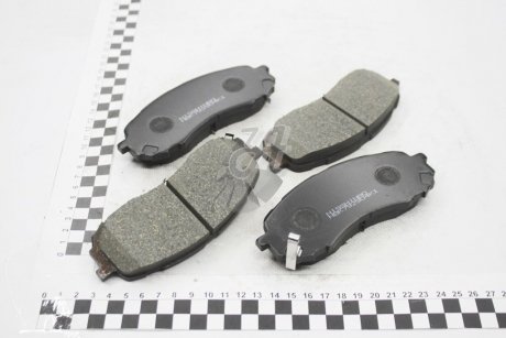 Колодки гальмівні дискові передние Subaru Impreza, Forester, Lagacy 1.6, 2.0 (02-) NISSHINBO NP7007 (фото 1)