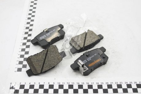Колодки тормозные дисковые задние Honda Accord VIII 2.0, 2.2, 2.4 (08-13) NISSHINBO NP8009 (фото 1)