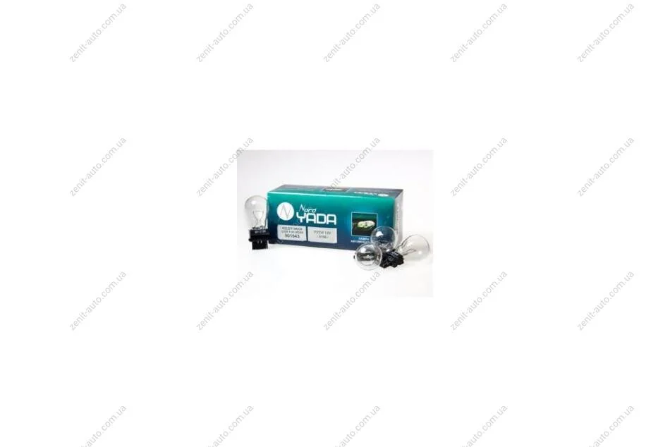 Лампа накаливания 12V P27W W2,5x16d (3156) (габарит/стоп-сигнал) (для американских аWо) (кратно 10) Nord YADA Nord YADA 901643 (фото 1)