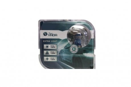 Лампа галогенна H7 12V 55W PX26d EXTRA LIGHT +50 % Plastic case - 2шт Nord YADA 907365