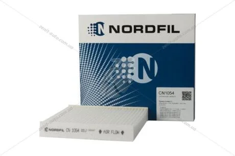 Фільтр салону Honda Jazz 1.2, 1.3 (02-08)/Suzuki Swift 1.2-1.6 (05-)/Fiat Sedici 1.6, 1.9D, 2.0D (06-) NORDFIL CN1054