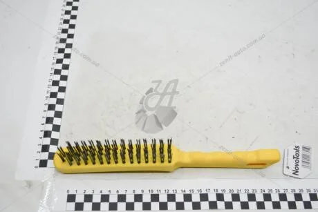 Щетка по металлу 4*16 пласт ручка NovoTools 'NTWB416PH
