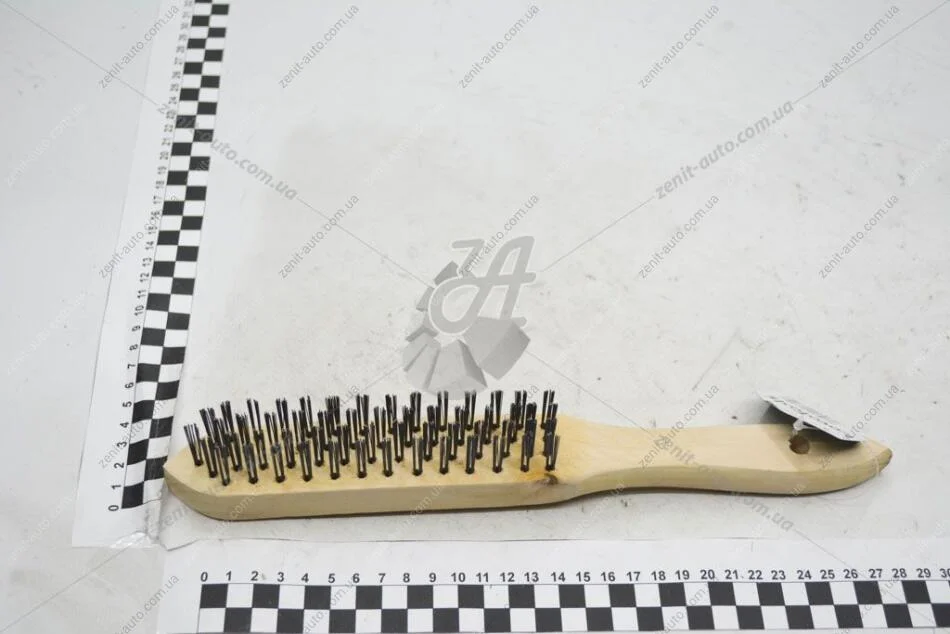 Щетка по металлу 4*16 дерев ручка NovoTools 'NTWB416WH (фото 1)