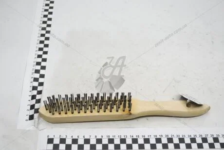 Щетка по металлу 4*16 дерев ручка NovoTools 'NTWB416WH