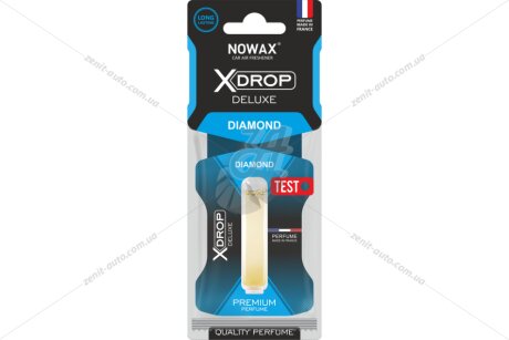 Ароматизатор целюлозний з капсулою X Drop Deluxe Diamond NOWAX 'NX00064