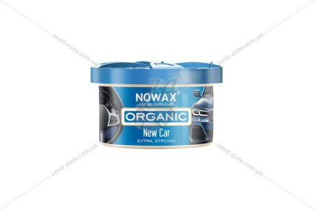 Ароматизатори банка Organic - New Car NOWAX 'NX00112