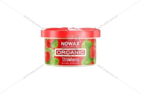Ароматизатори банка Organic - Strawberry NOWAX 'NX00115