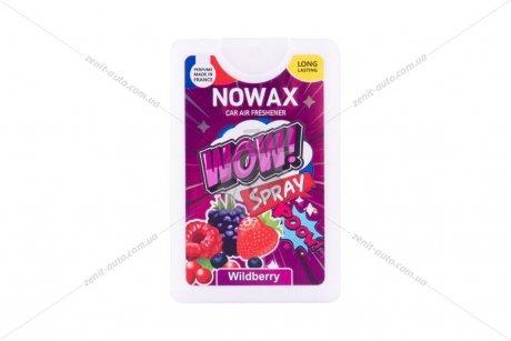 Ароматизатор воздуха спрей WOW Spray 18ml - Wildberry NOWAX NX00145 (фото 1)