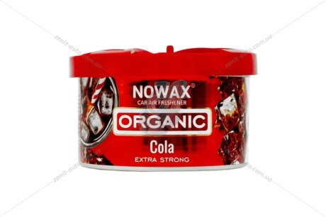 Ароматизатори банка Organic - Cola NOWAX 'NX00167