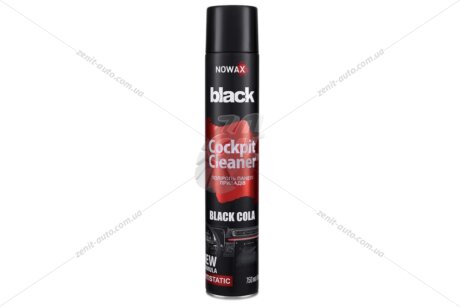 Поліроль панелі приладів Spray Black Cola 750мл NOWAX 'NX00713