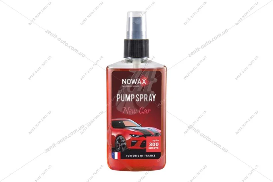Ароматизатор повітря спрей Pump Spray 75ml - NEW CAR Nowax NOWAX NX07510 (фото 1)