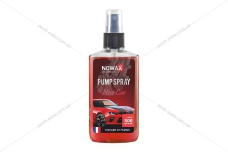 Ароматизатор повітря спрей Pump Spray 75ml - NEW CAR Nowax NOWAX NX07510