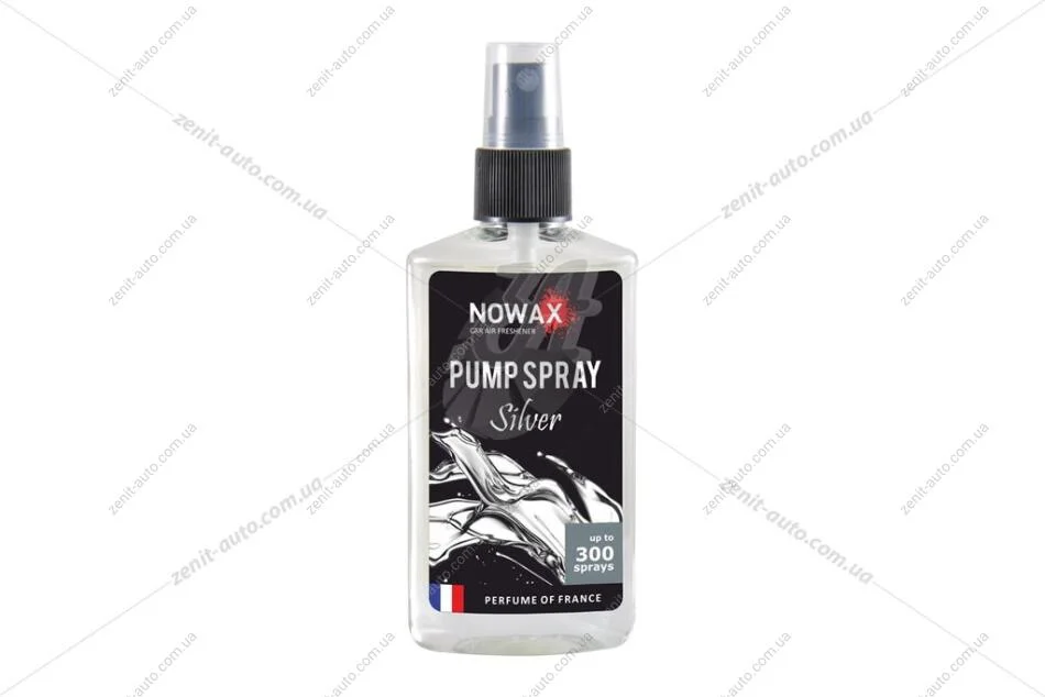 Ароматизатор воздуха спрей Pump Spray 75ml - SILVER Nowax NOWAX NX07522 (фото 1)